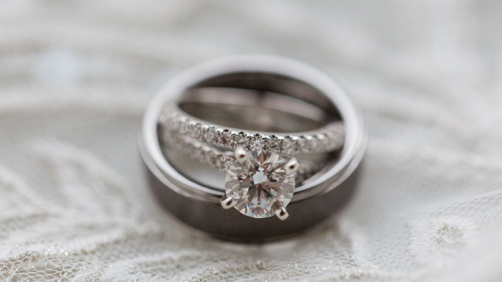 Matching A Wedding Band To An Engagement Ring - 4 Tips – Pageo Fine ... Do you buy a wedding band with an engagement ring