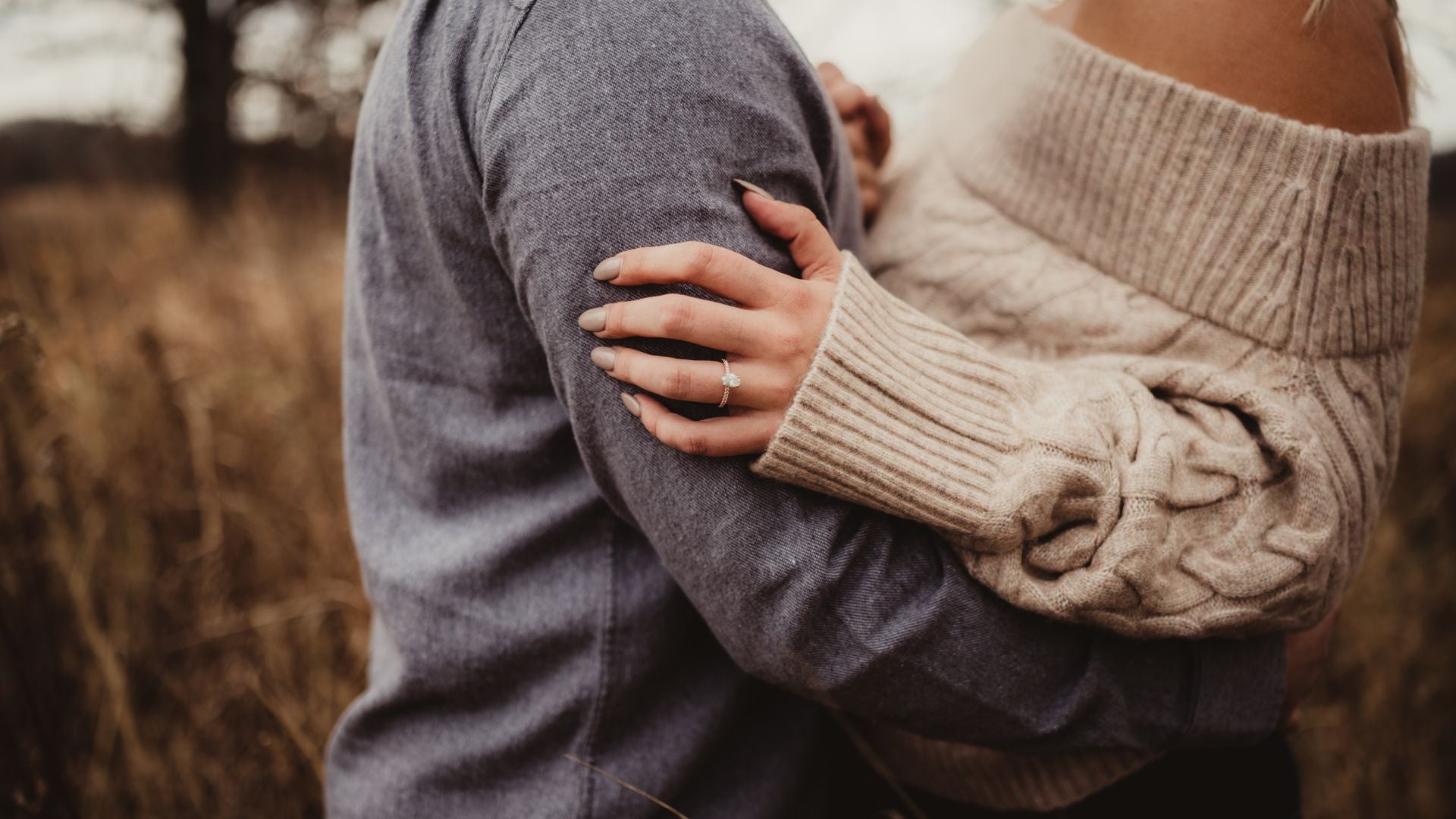 engaged couple