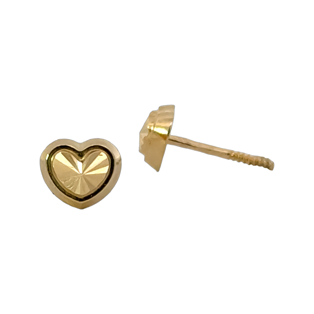 Small Heart Stud Earring