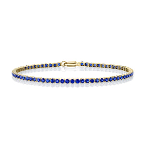 Sapphire Tennis Bracelet