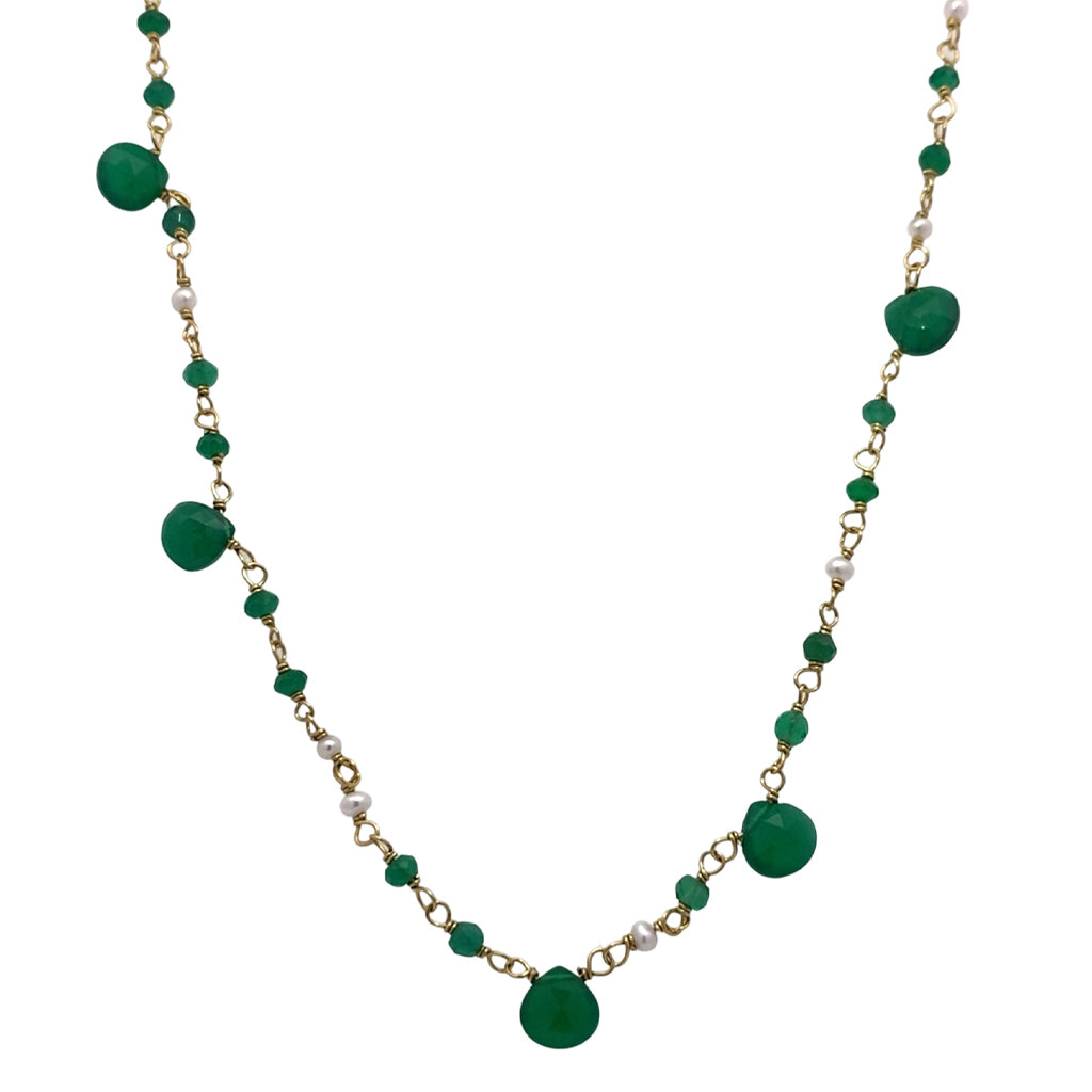 Colored Stone Necklace