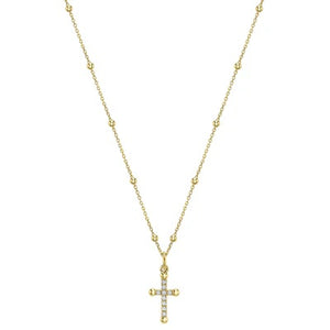 Diamond Cross Necklace