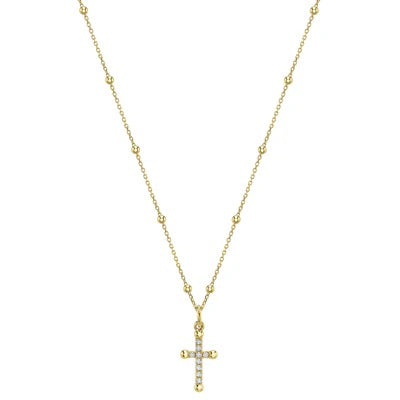 Diamond Cross Necklace
