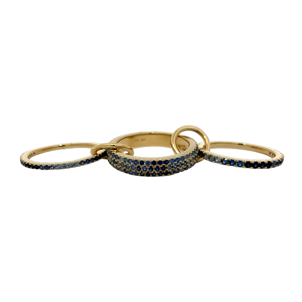 Colored Stone Rings  -  Women'