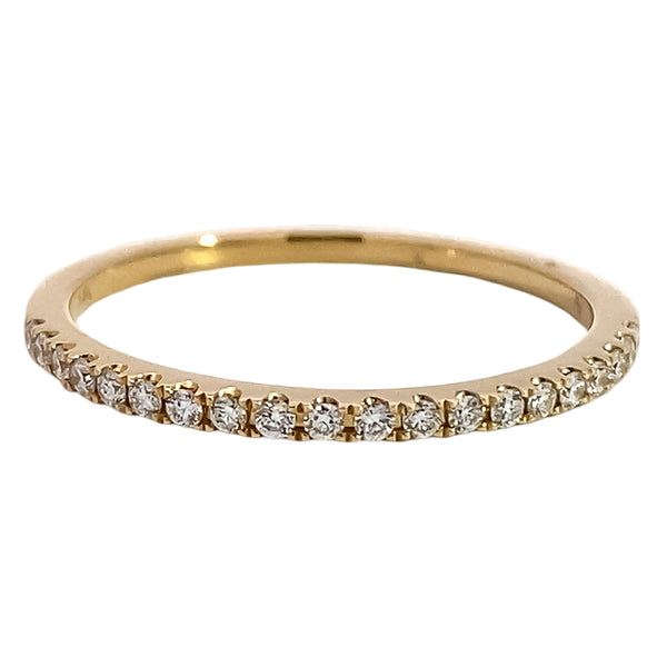 Diamond Half Eternity Band Ring