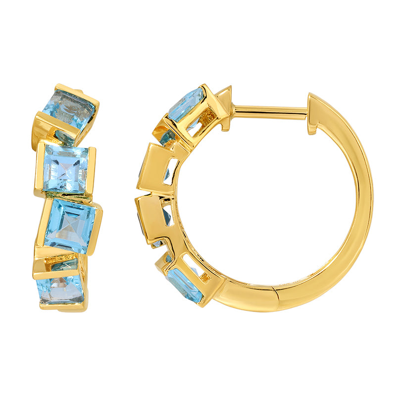 Colored Stone Earring