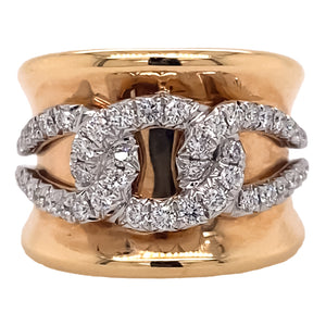 Diamond Knot Ring