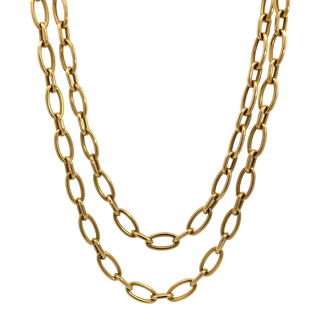Oval Link Necklace