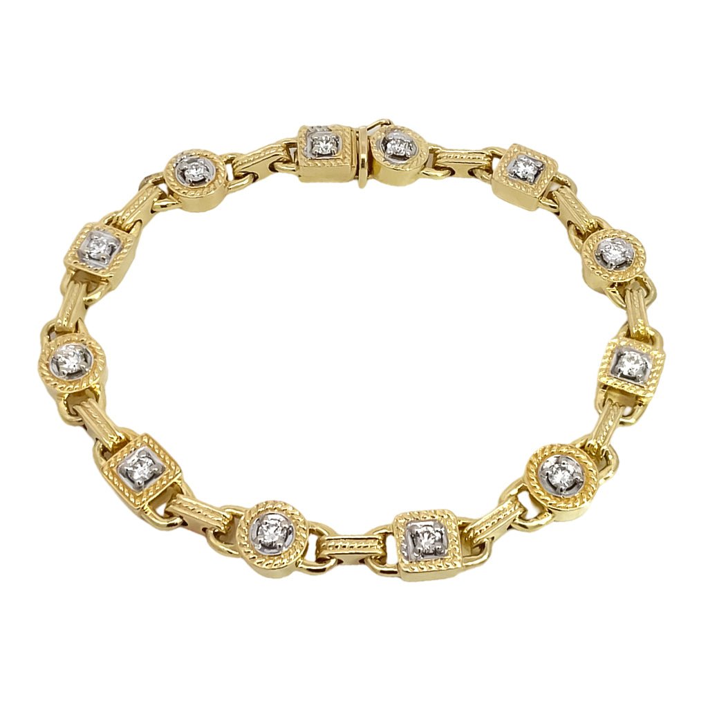 Diamond Link Bracelet