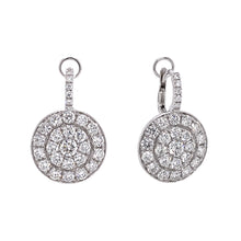 Diamond Disc Earring