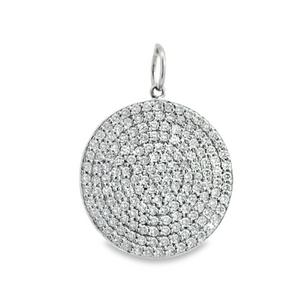 Diamond Disc Charm