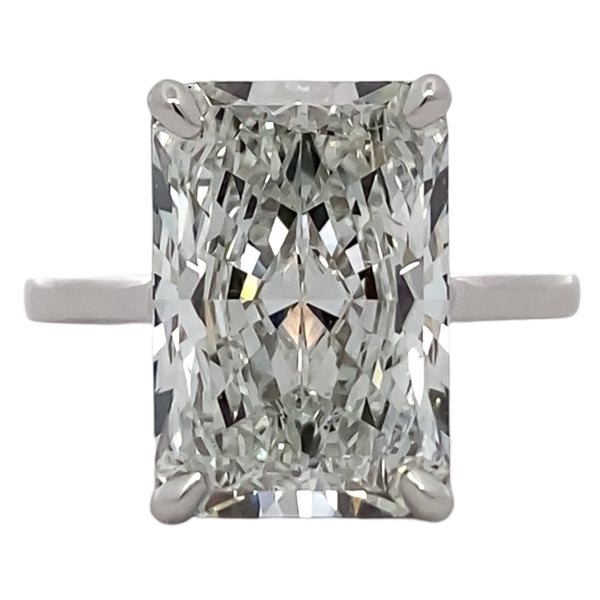 Radiant Cut Lab Grown Diamond Engagement Ring