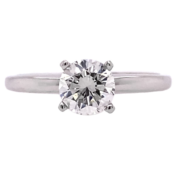 Round Solitaire Diamond Ring