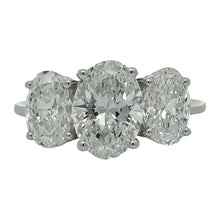 Three Stone Lab Grown Diamond Ring