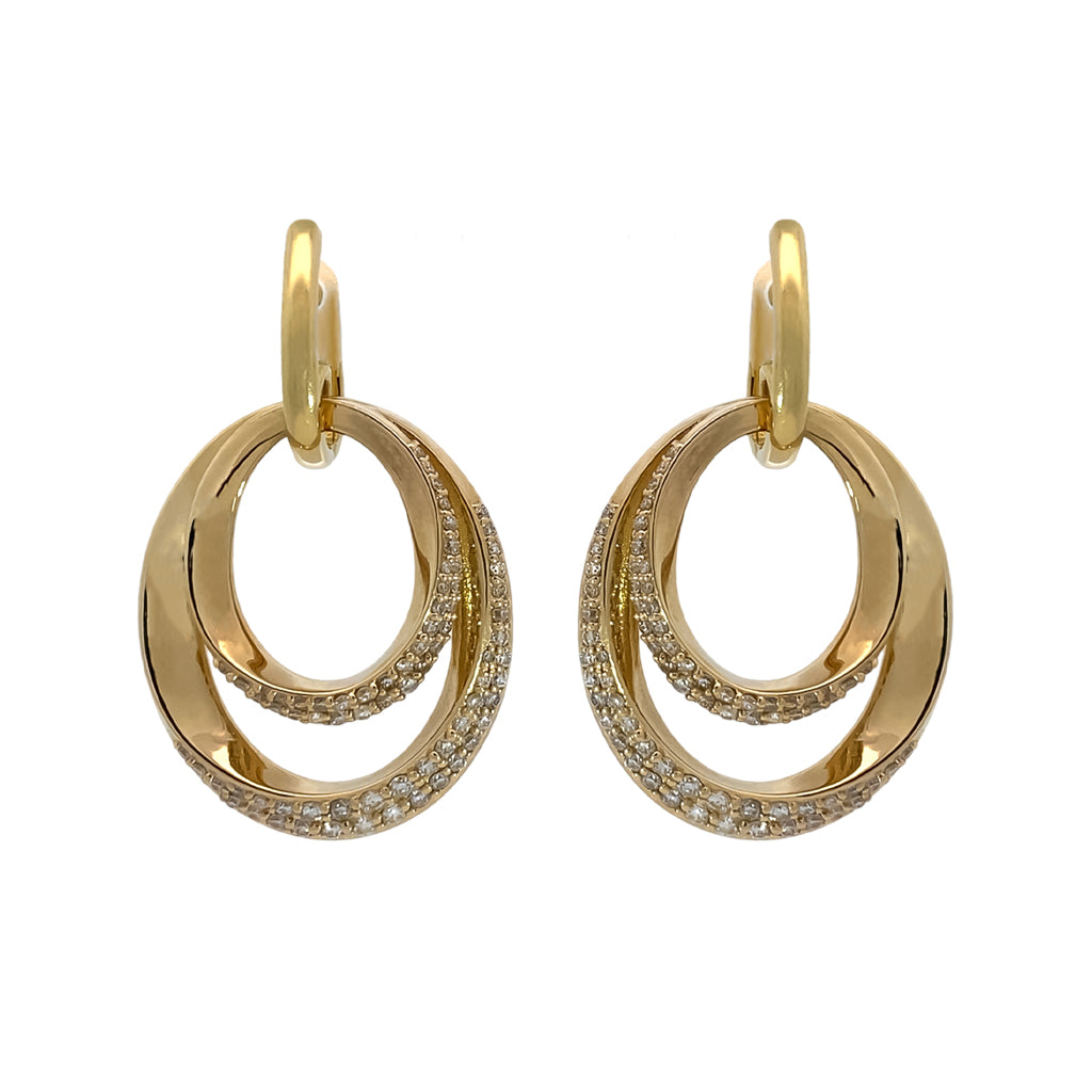 Double Hoop Earring