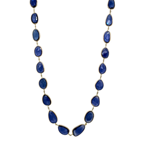 Sapphire Slices Necklace