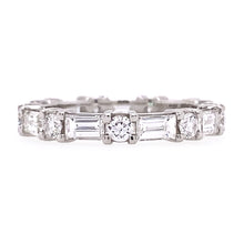 Mixed Shape Diamond Eternity Band