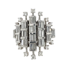 The Vintage Collection <p>Art Deco 'Sputnik' Diamond ring