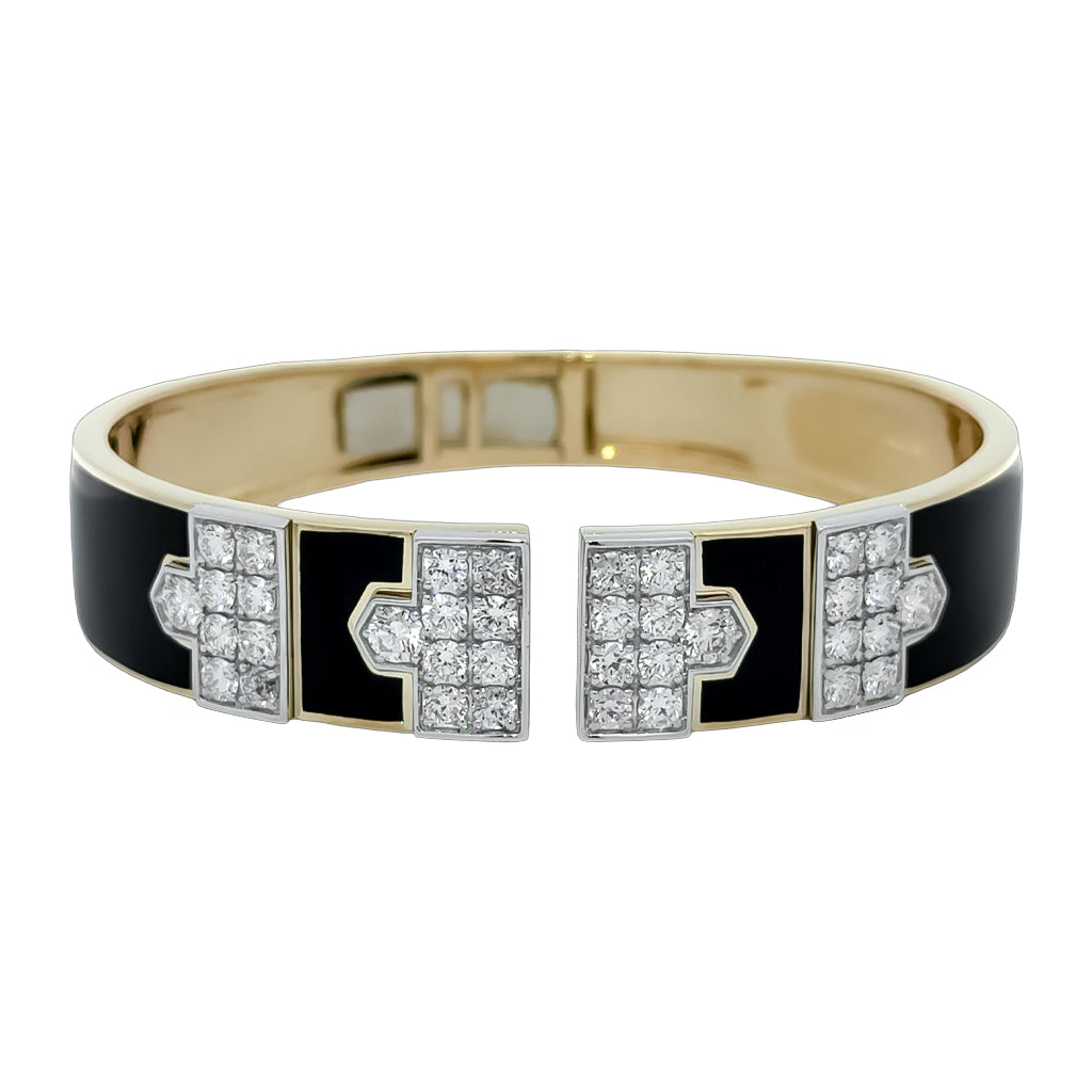 Ceramic & Enamel Bracelet