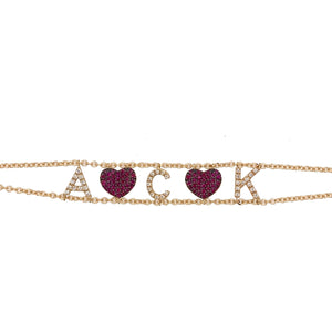 Nantucket "ACK" bracelet