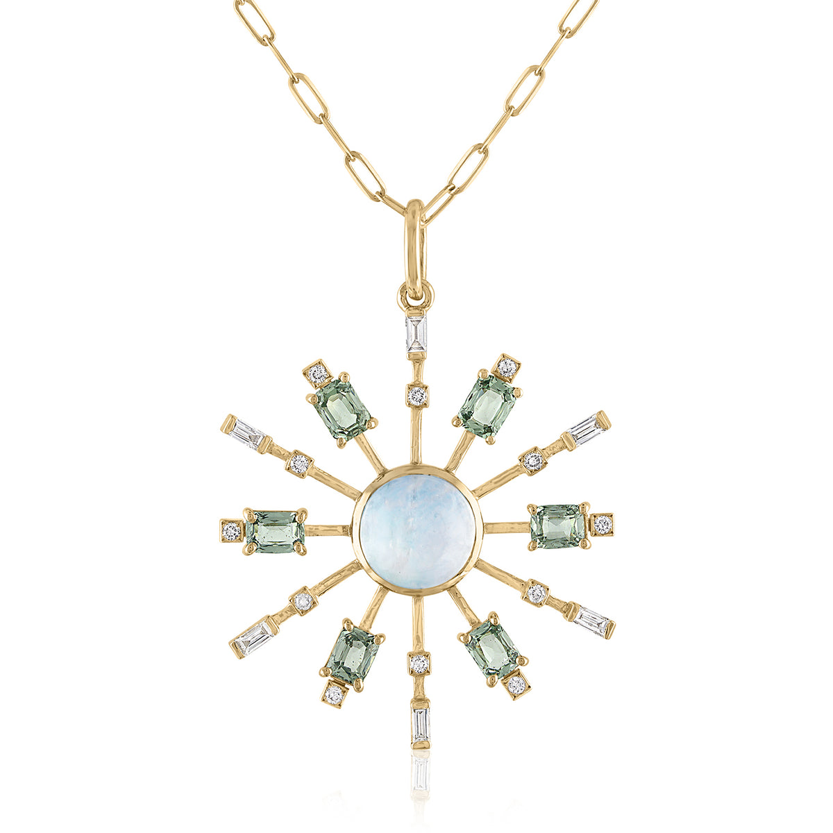 Colored Stone Necklace