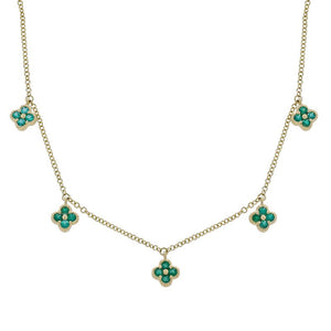 Colored Stone Necklace