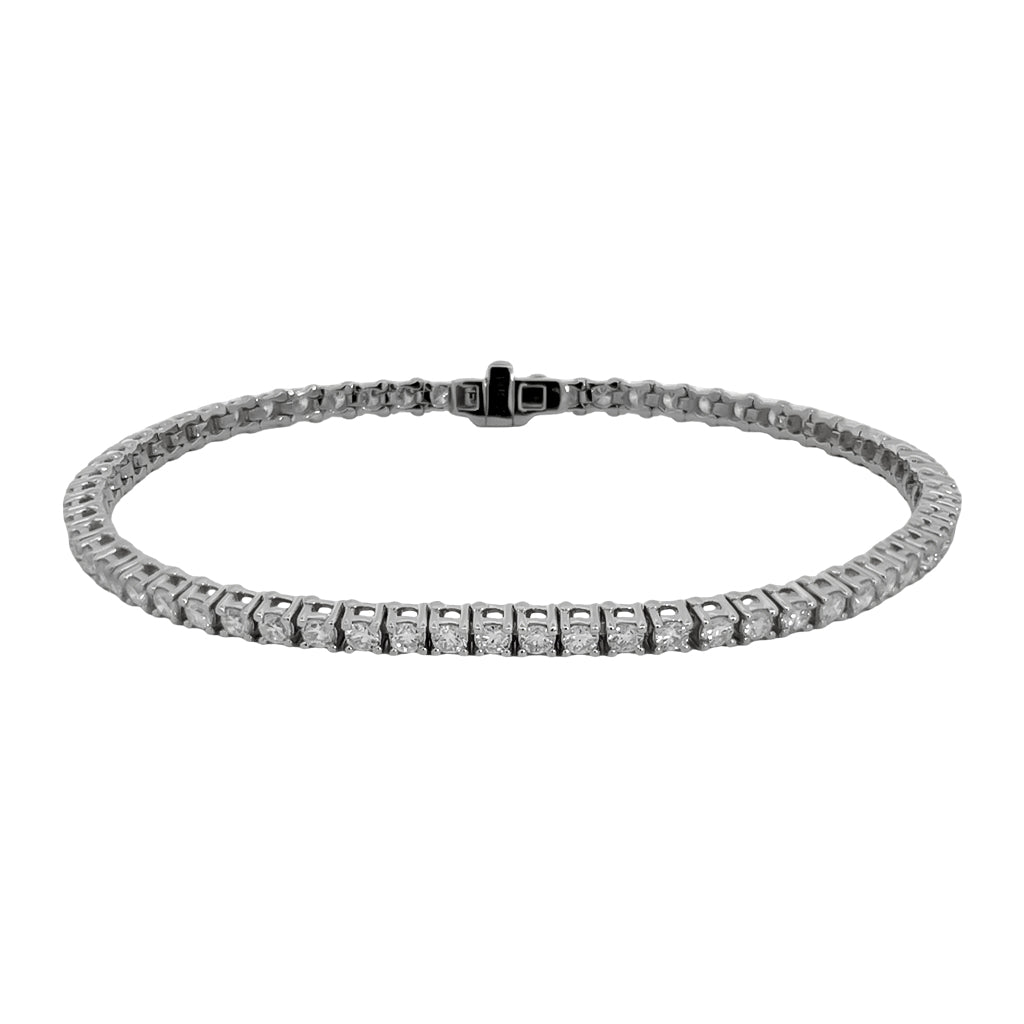 Lab Grown Diamond Tennis Bracelet