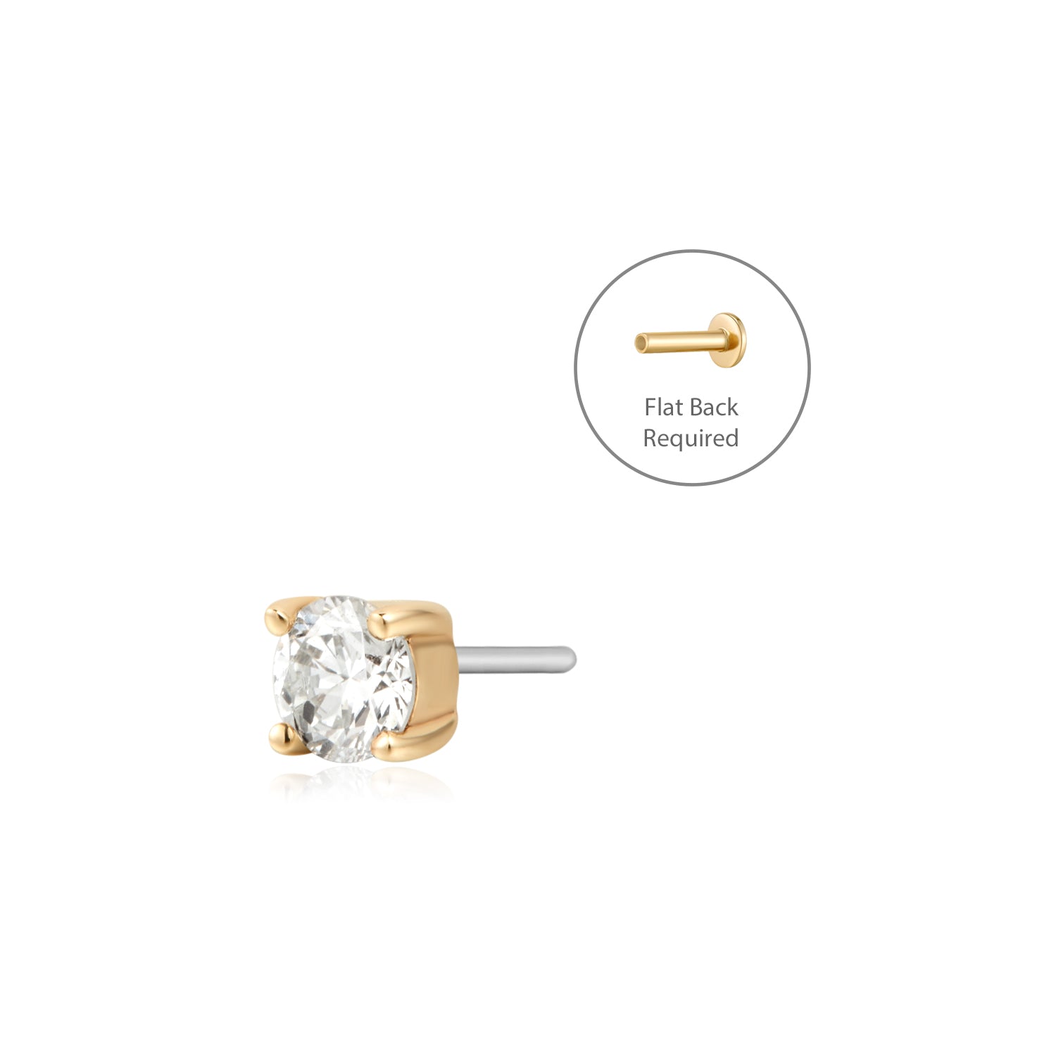 'Reese' Single Piercing Stud Earring