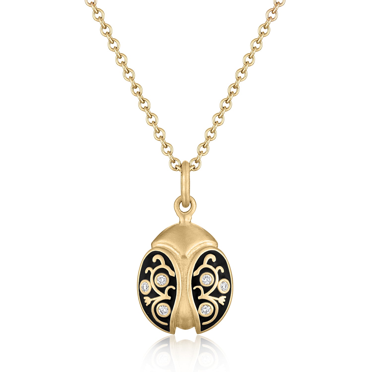 Ceramic & Enamel Necklace