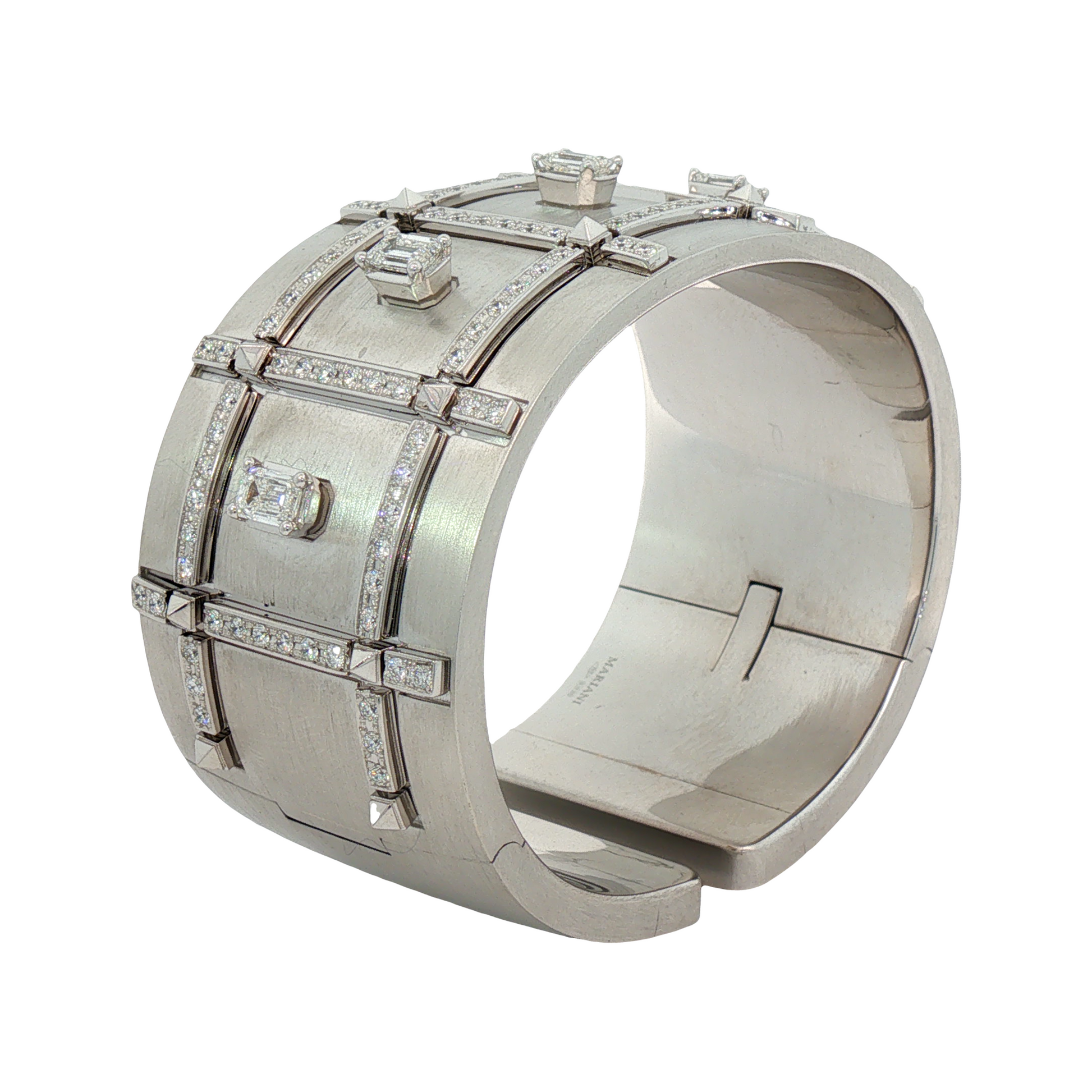 Three Row Cuff Bracelet