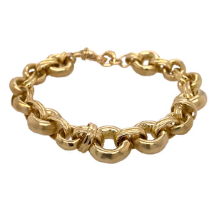 Gold Link Bracelet