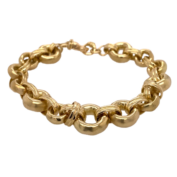 Gold Link Bracelet