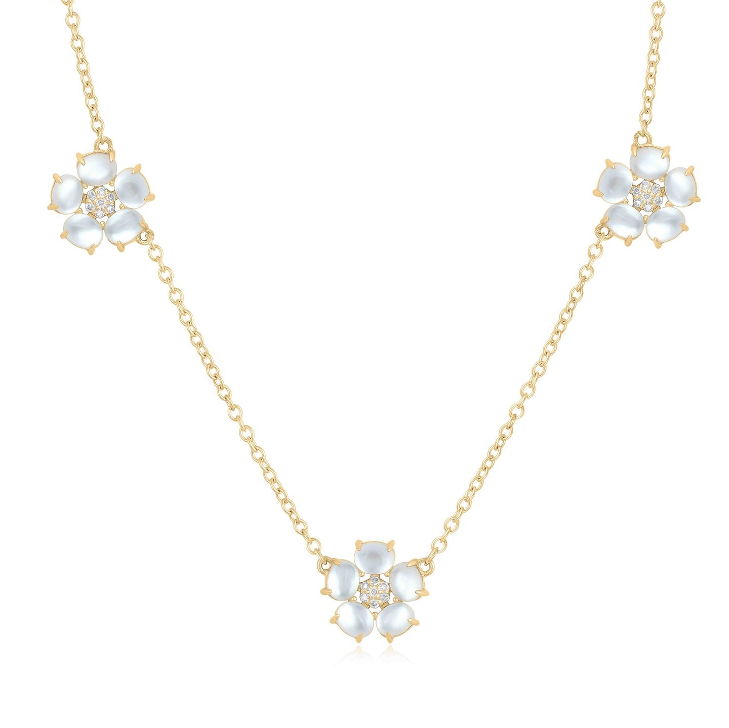 Colored Stone Necklace