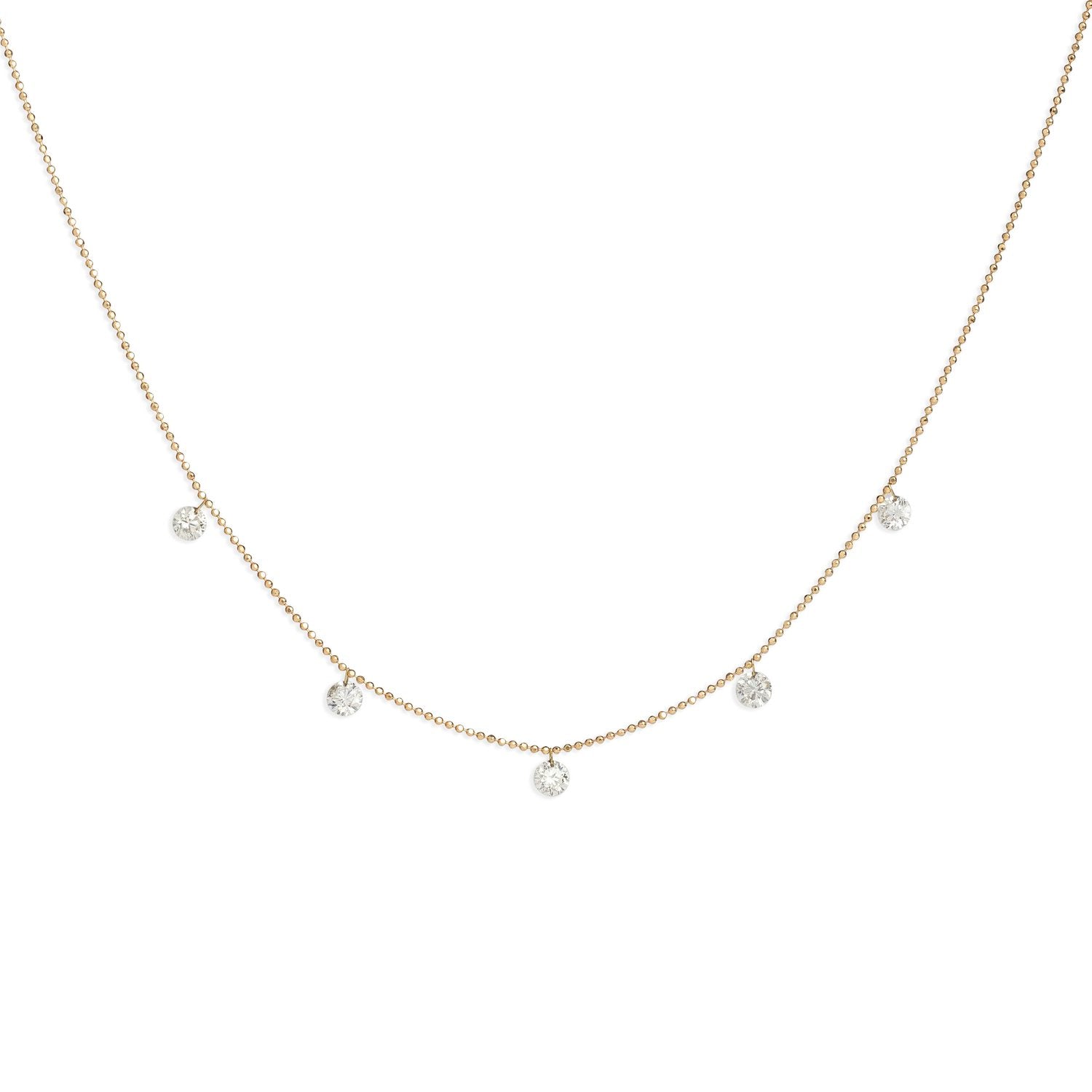 Floating Diamond Necklace