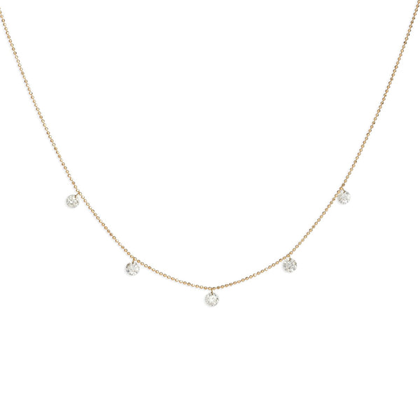 Floating Diamond Necklace