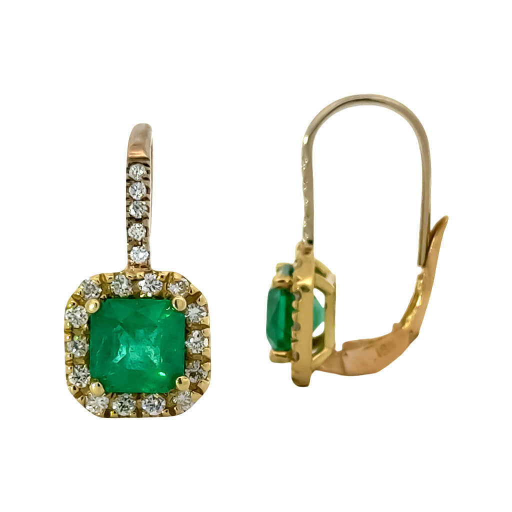 Colored Stone Earring