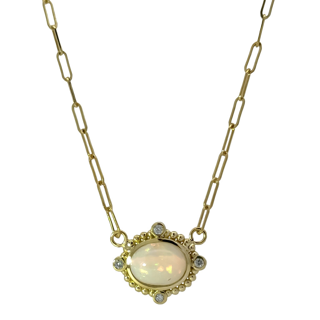 Colored Stone Necklace
