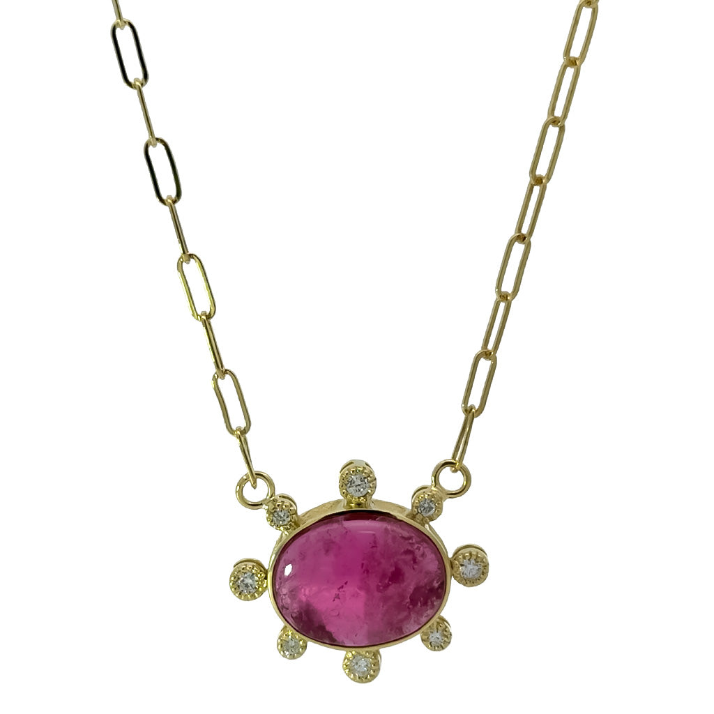 Colored Stone Necklace