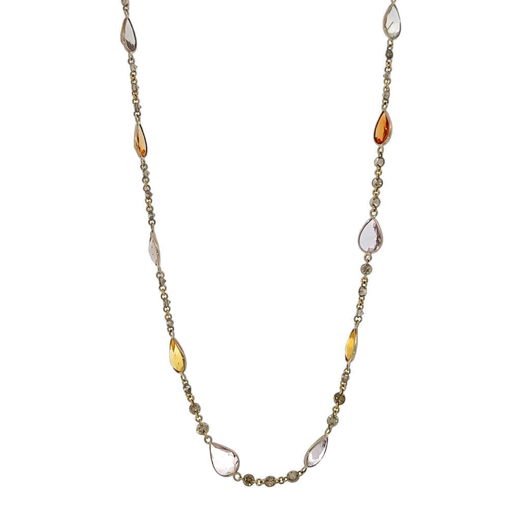 Colored Stone Necklace