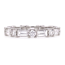 Mixed Shape Diamond Eternity Band