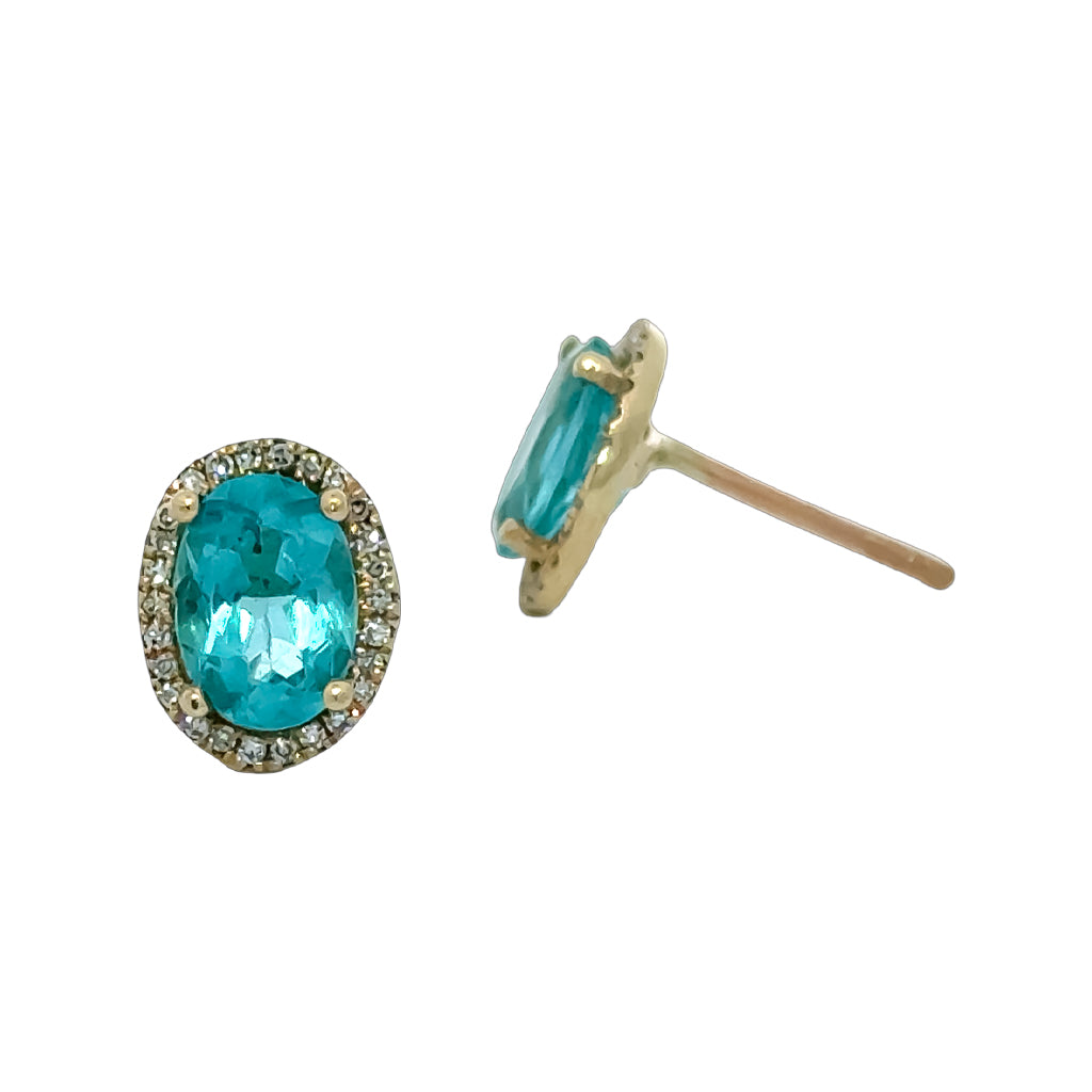 Colored Stone Earring