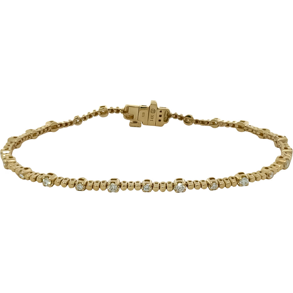 Diamond Line Bracelet