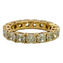 Yellow Diamond Eternity Band