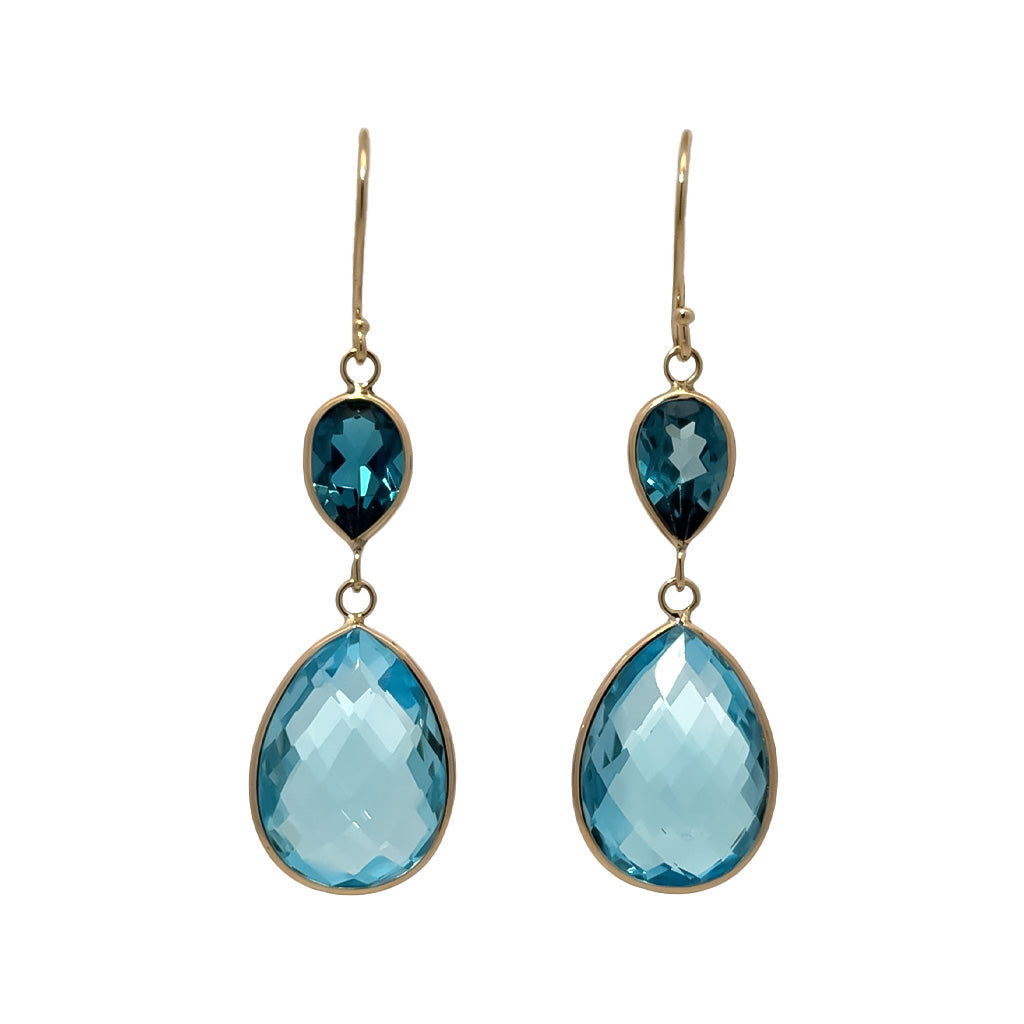 Colored Stone Earring