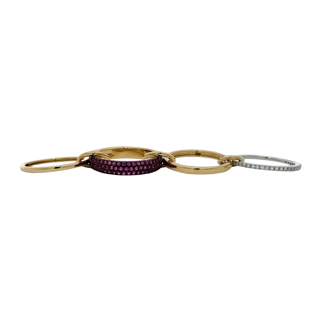 Colored Stone Rings  -  Women'