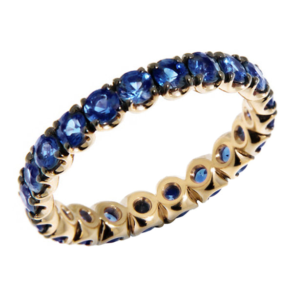 Sapphire Eternity Band