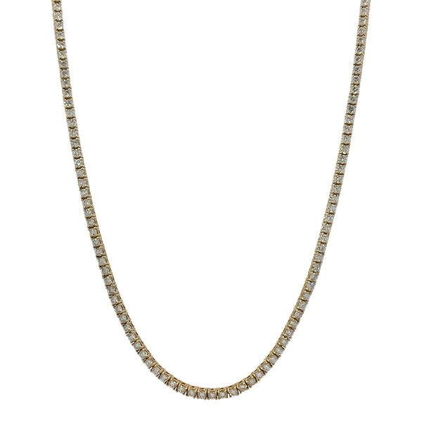 Lab Grown Diamond Tennis Necklace