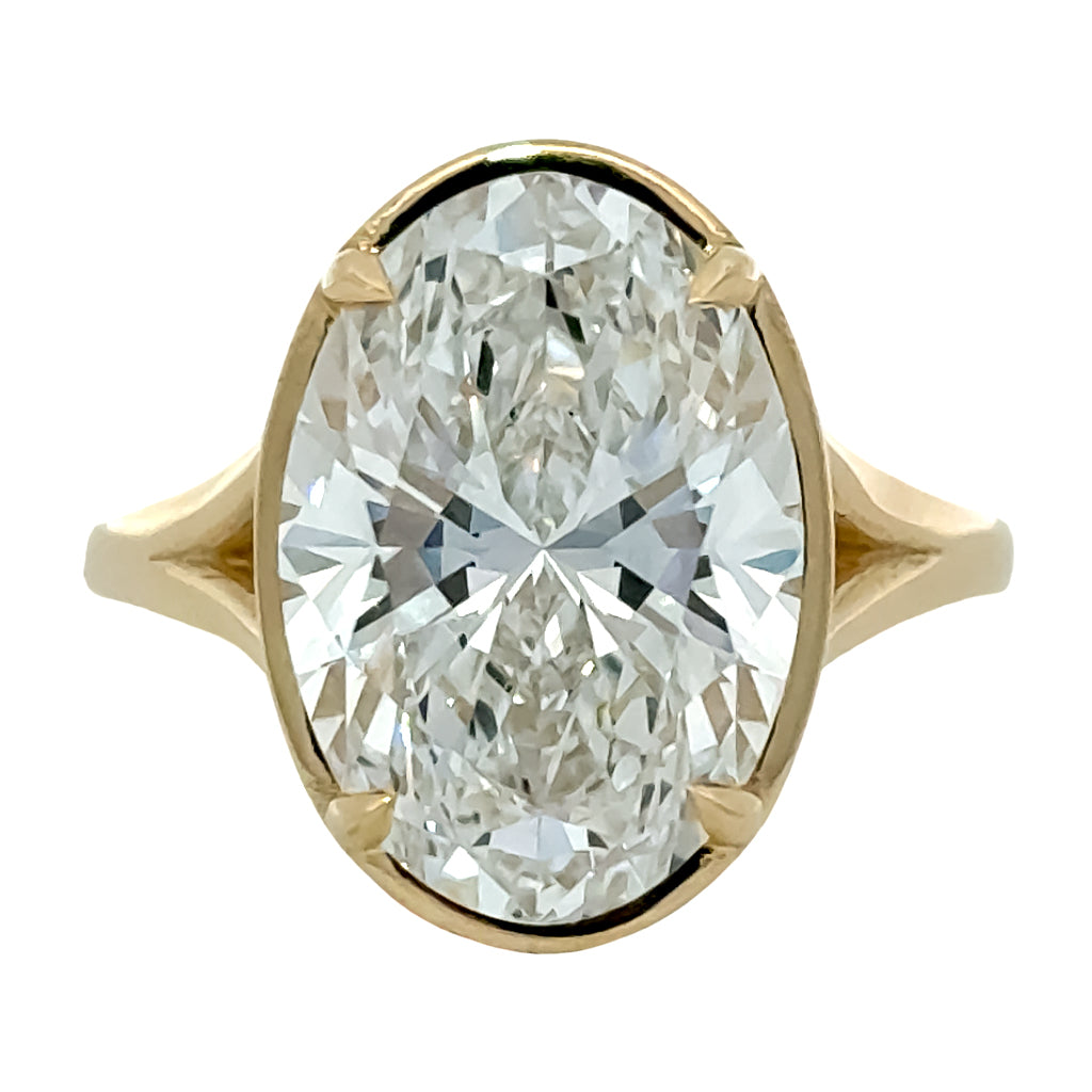 Lab Grown Diamond Oval Ring