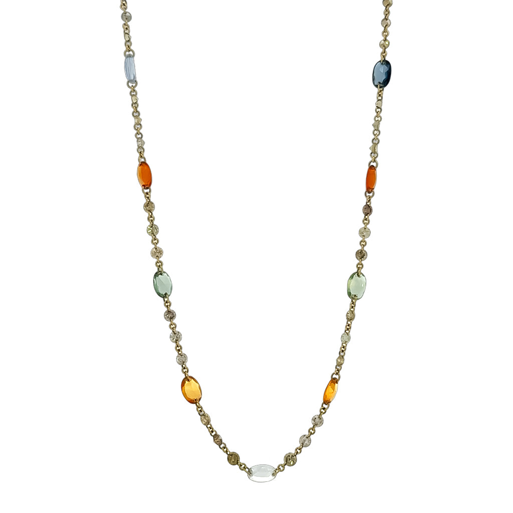Colored Stone Necklace