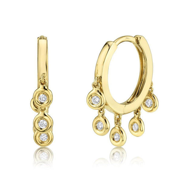 Diamond Dangle Earring